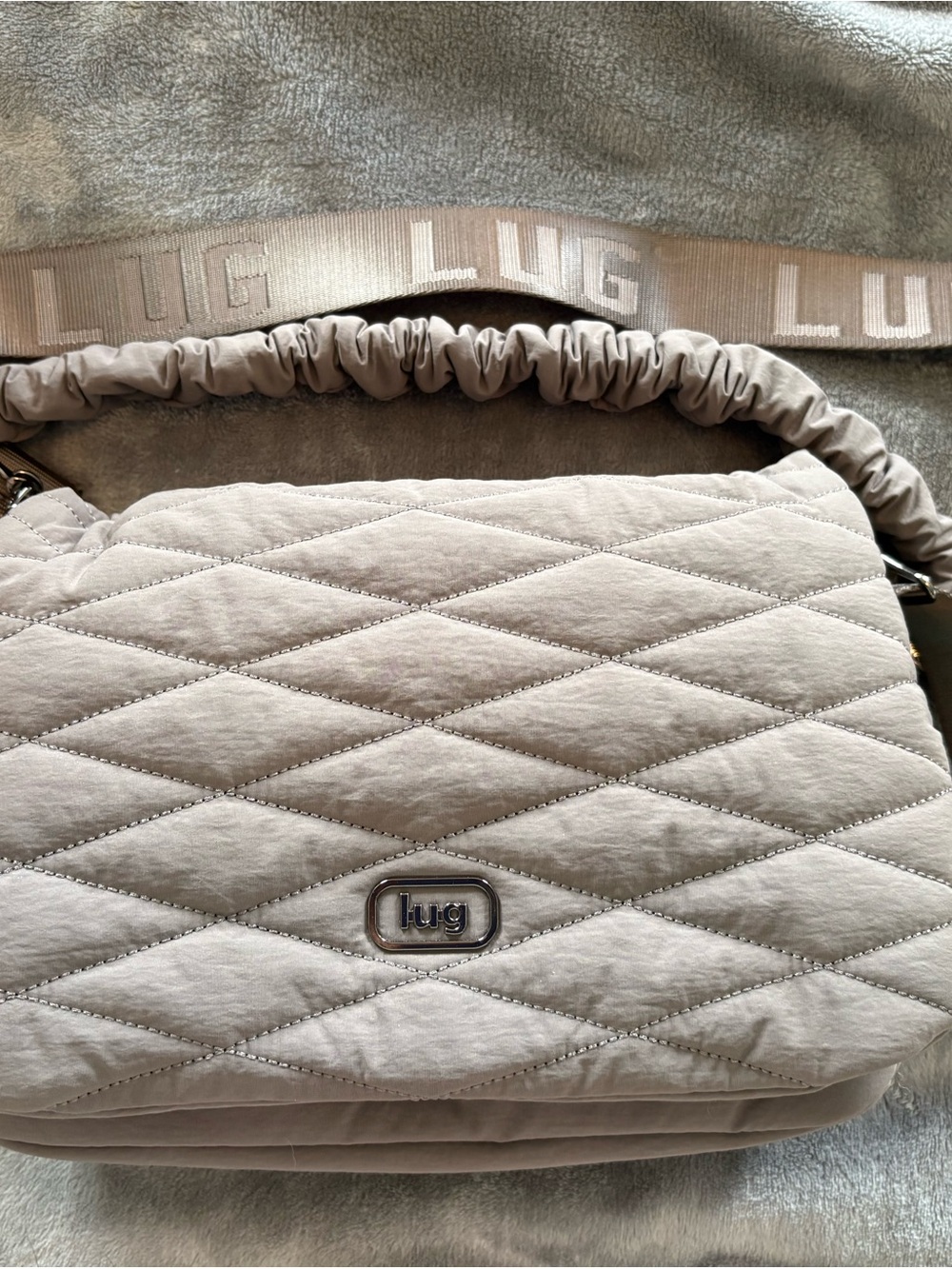 LUG CloudGo Bina Storm Grey Crossbody Bag
